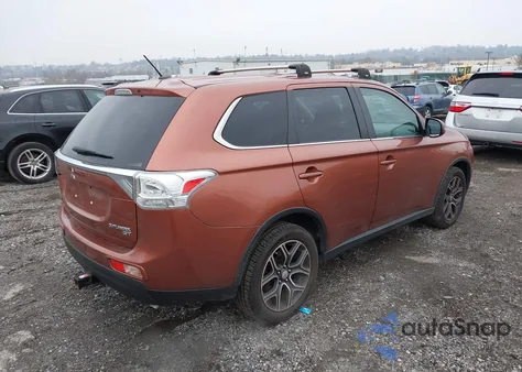 2015 Mitsubishi Outlander Gt from USA, damaged, VIN JA4JZ4AX9FZ007640